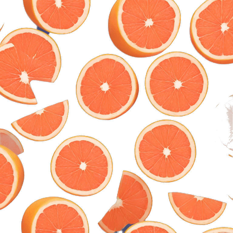 grapefruit emoji