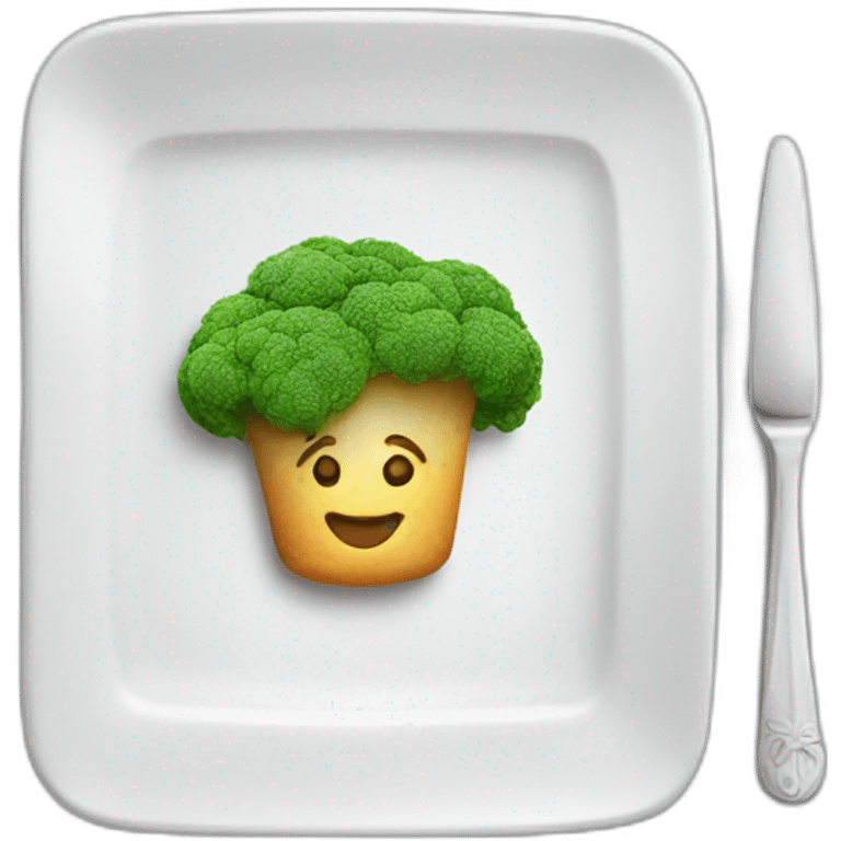 white dinner plate emoji