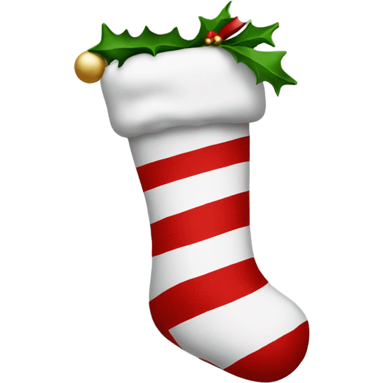 Christmas stocking emoji