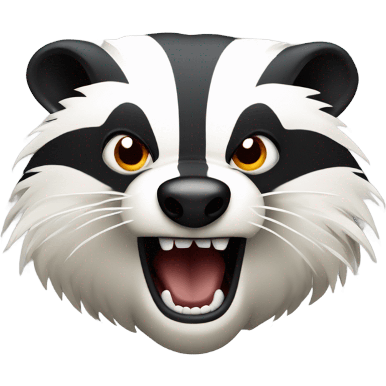 badger mad emoji