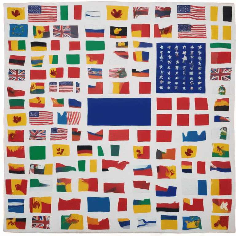 flag puzzle emoji