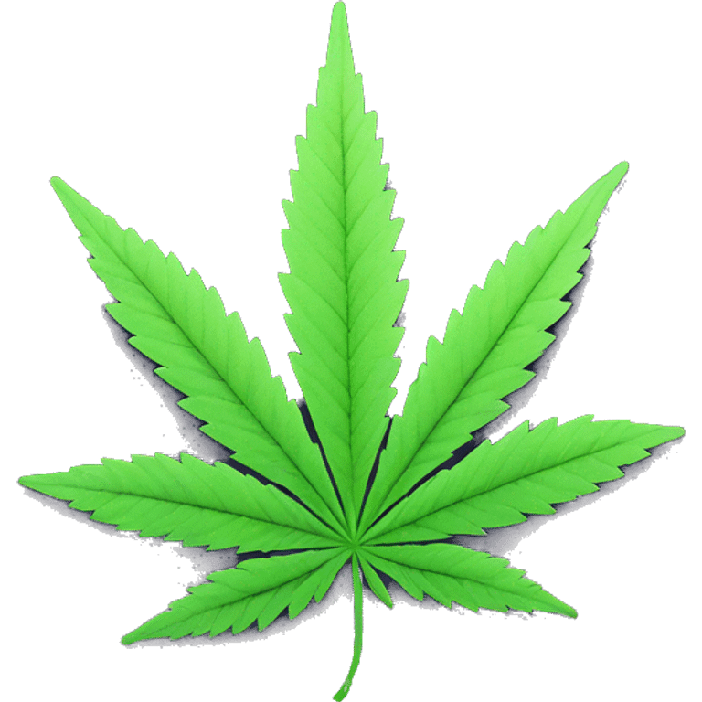 Cannabis leaf  emoji