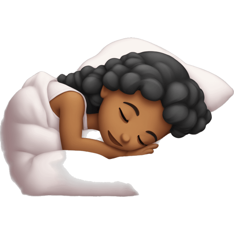 girl sleeping cute emoji