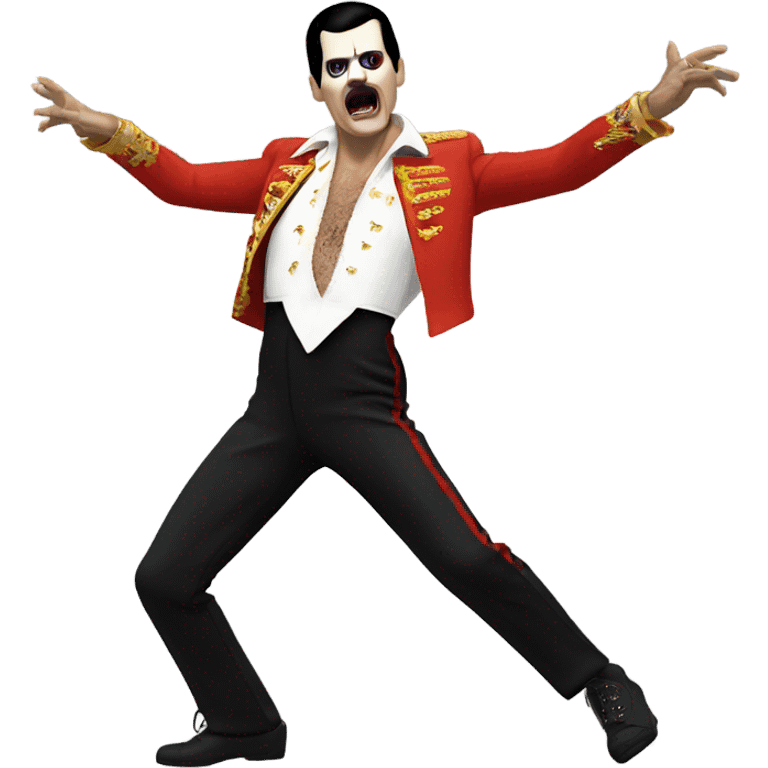 freddie mercury zombie dancing emoji