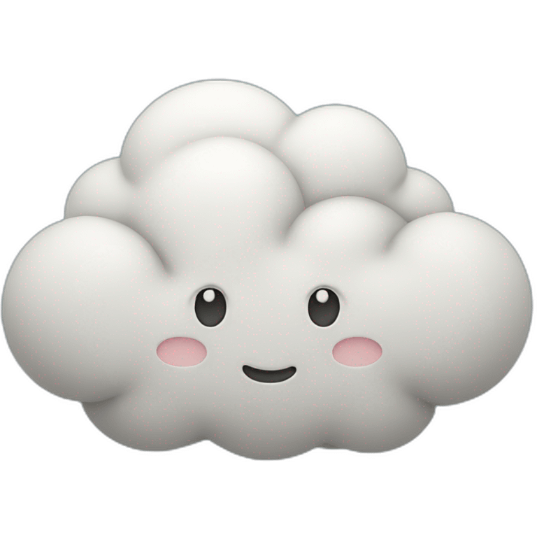 plus one cloud emoji