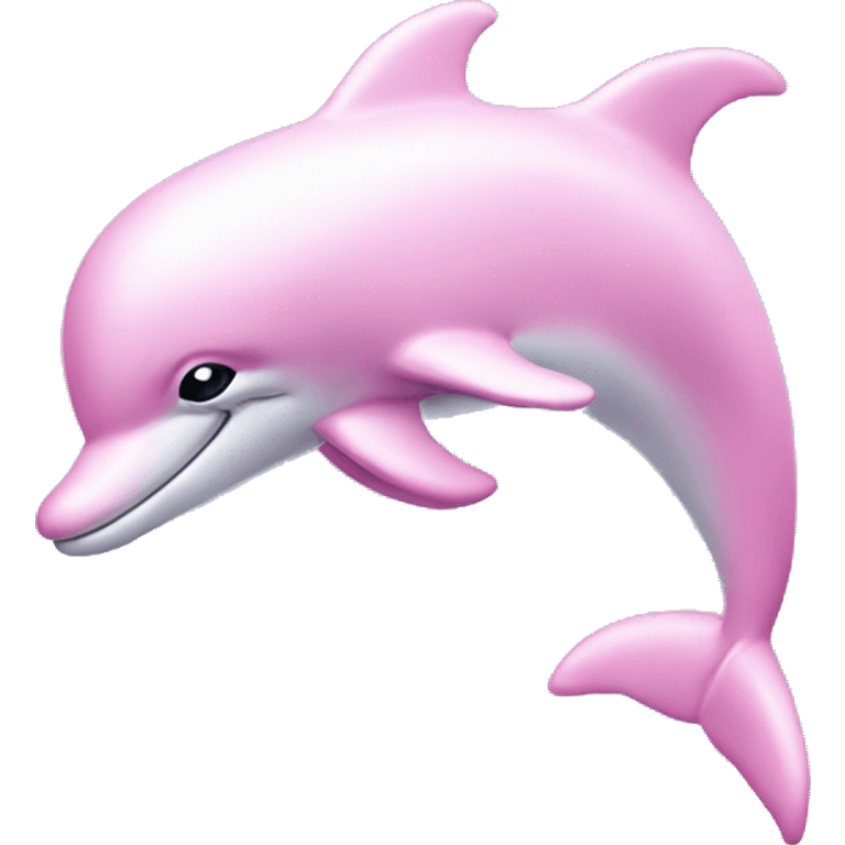 Pastel-pink-colors-dolphin emoji