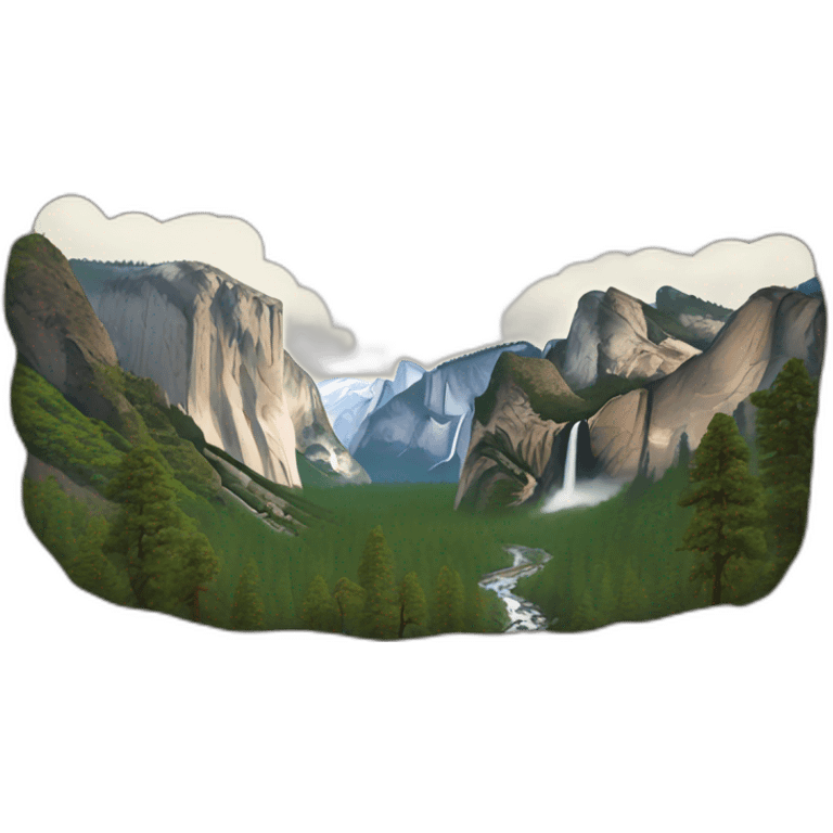 Yosemite national park emoji