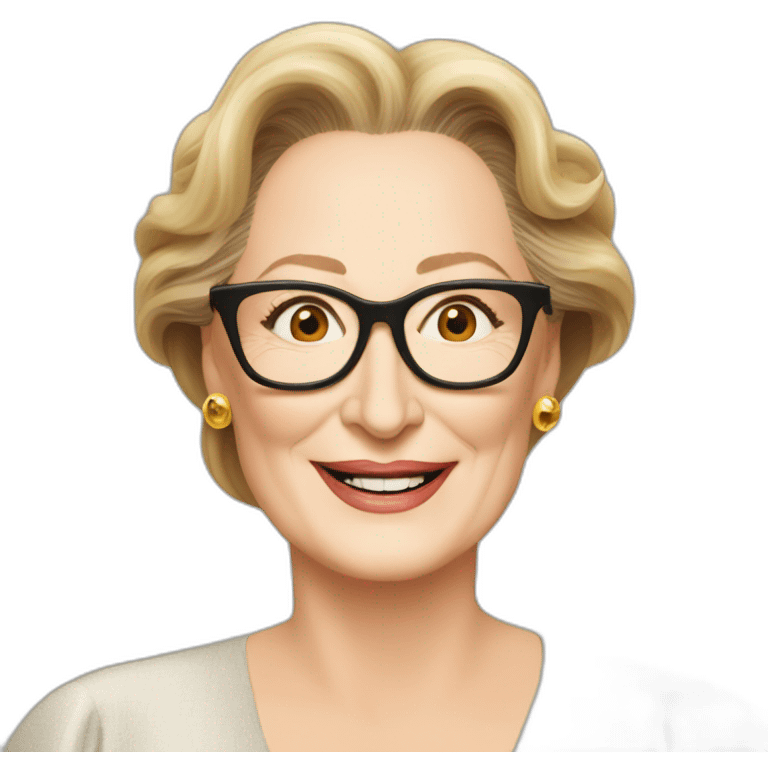 meryl streep that's all emoji