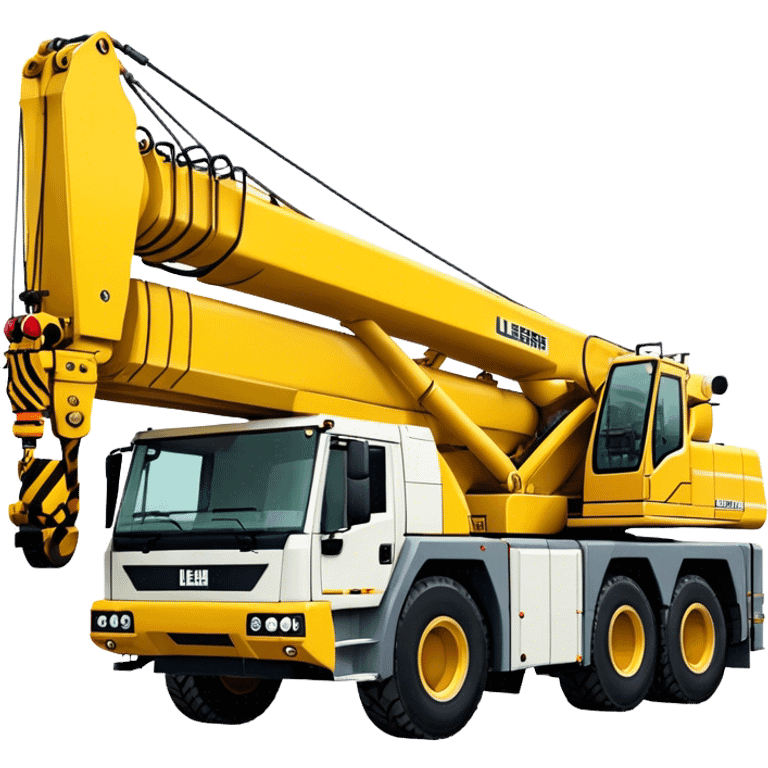 Crane - Liebherr LTM 1200-5.1 (Model Year: 2022) (Iconic colour: Yellow) emoji