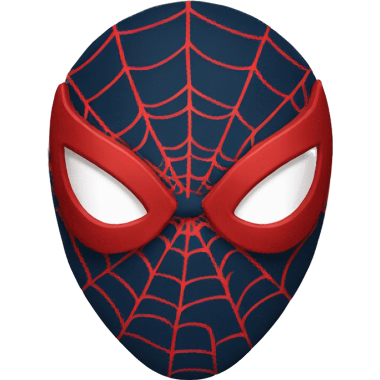 Spiderman-mask emoji