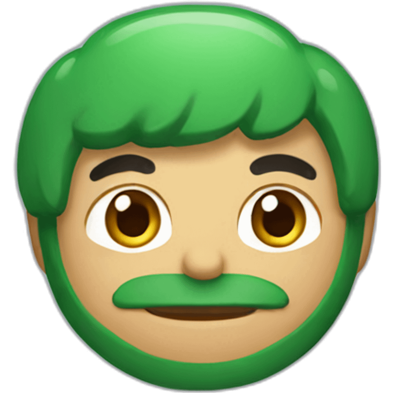 Esquilo verde emoji