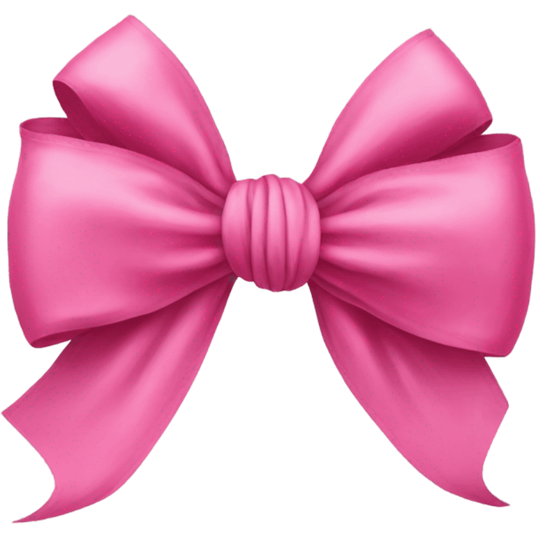 Pink bow emoji