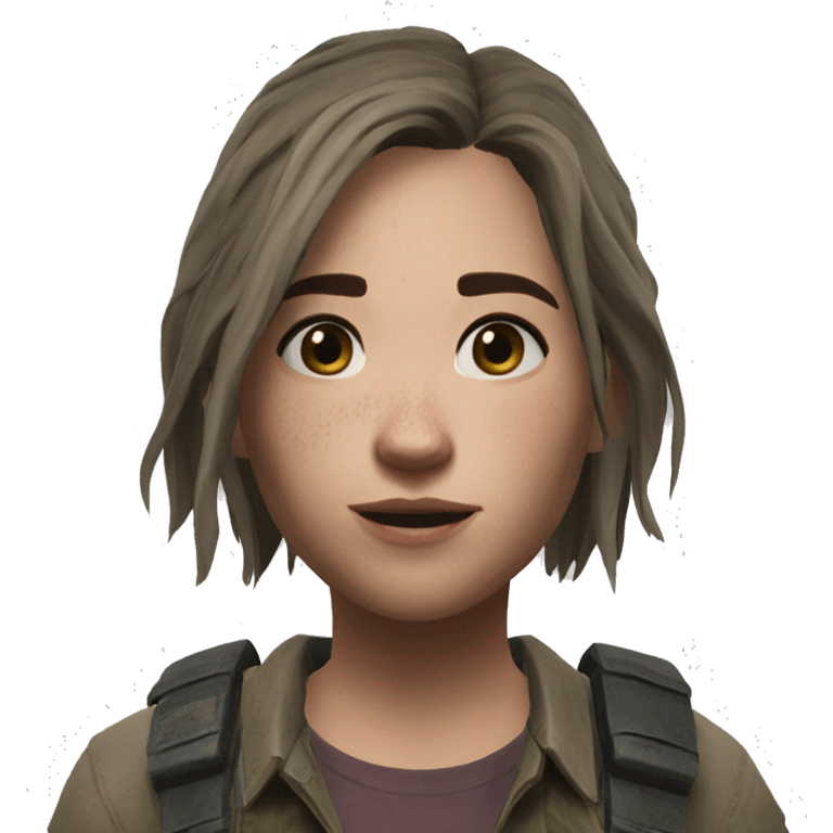 Ellie Williams from the Last of Us 2 emoji