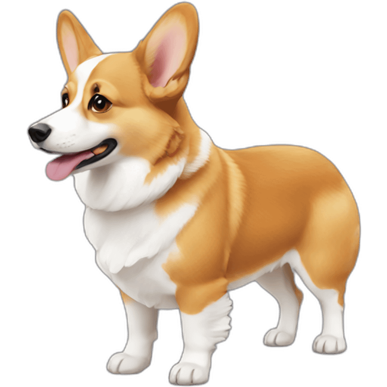 Pembroke corgi emoji