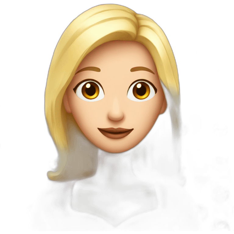 vrouw met blond haar en rode hartjes op de kaken emoji