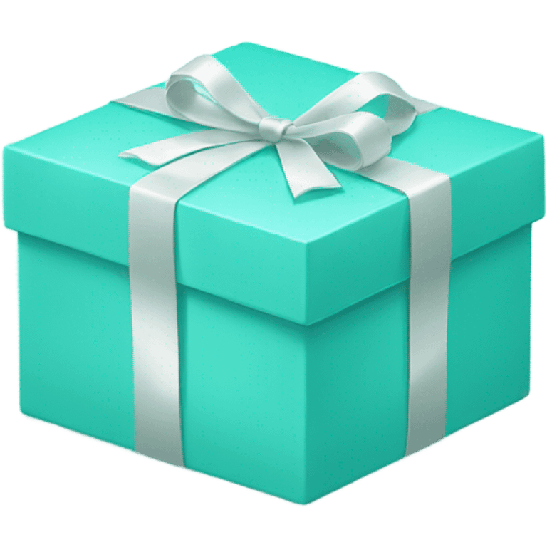 Tiffany blue box emoji