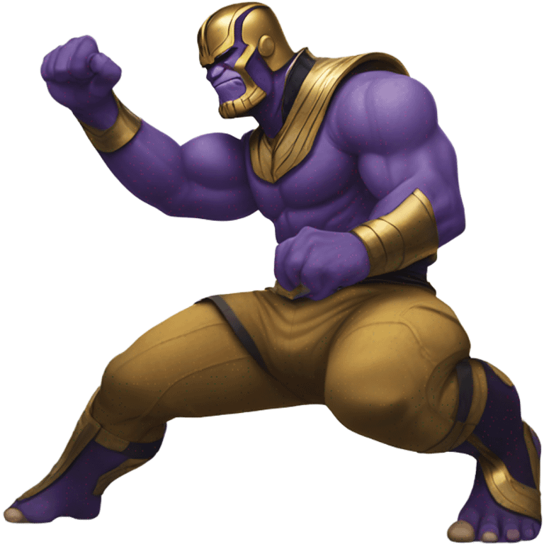 Thanos twerking emoji