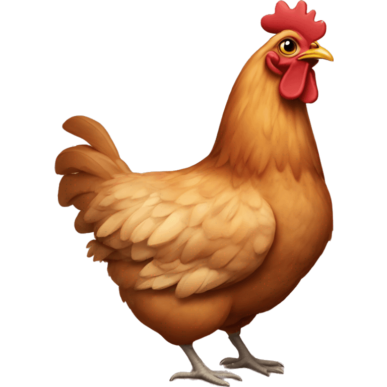 Chicken at home  emoji