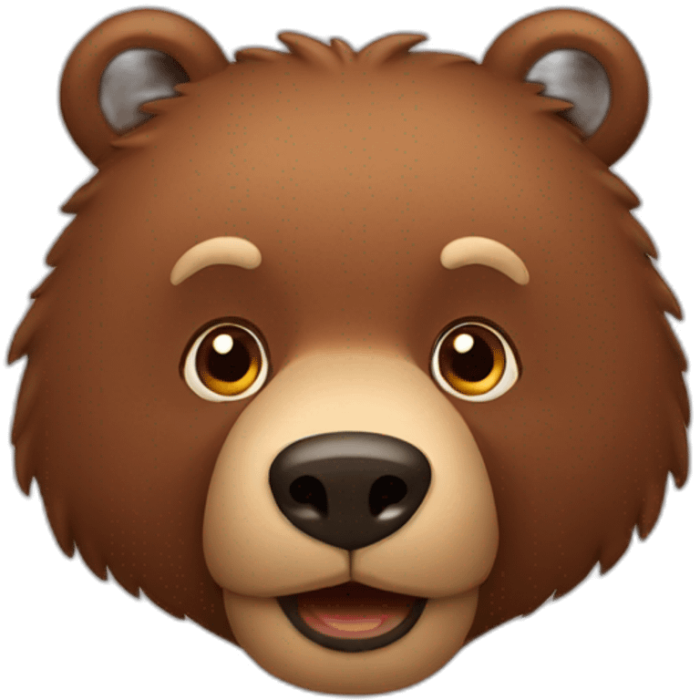 Brown bear emoji