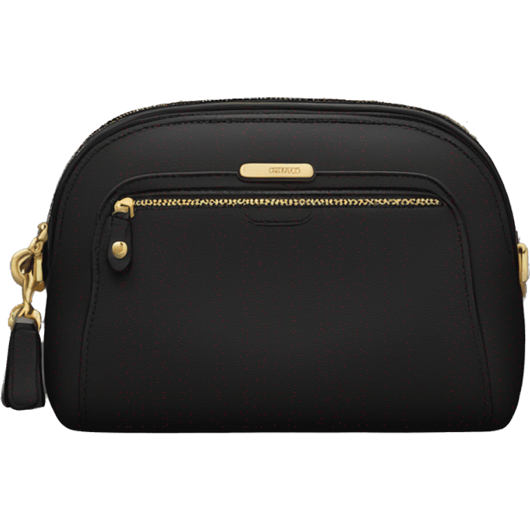 Black coach purse emoji