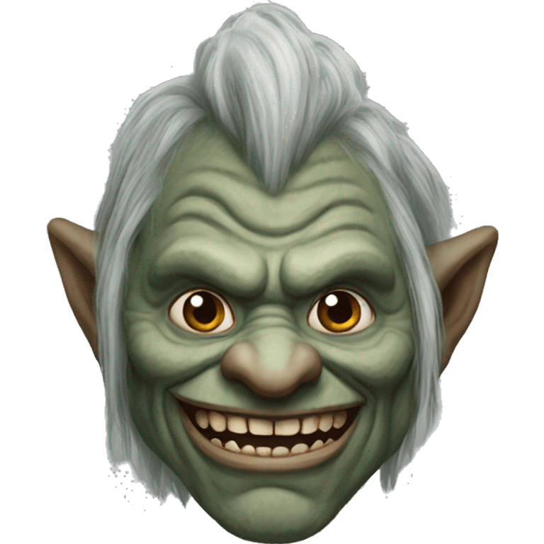 troll from Dungeons & Dragons super realistic emoji