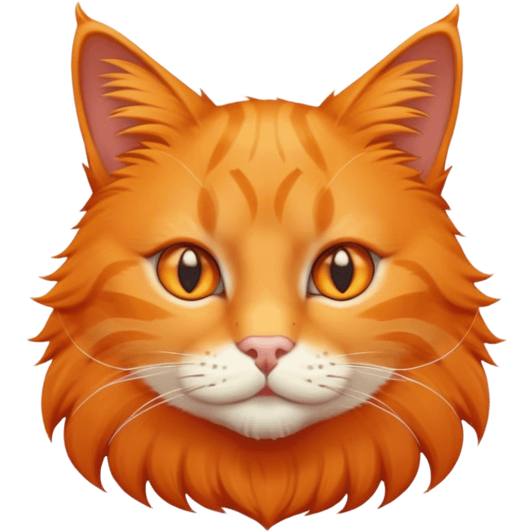 orange cat emoji