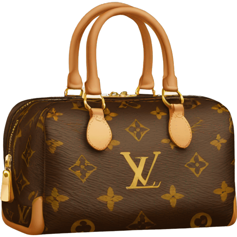 Louis Vuitton cosmetic bag  emoji