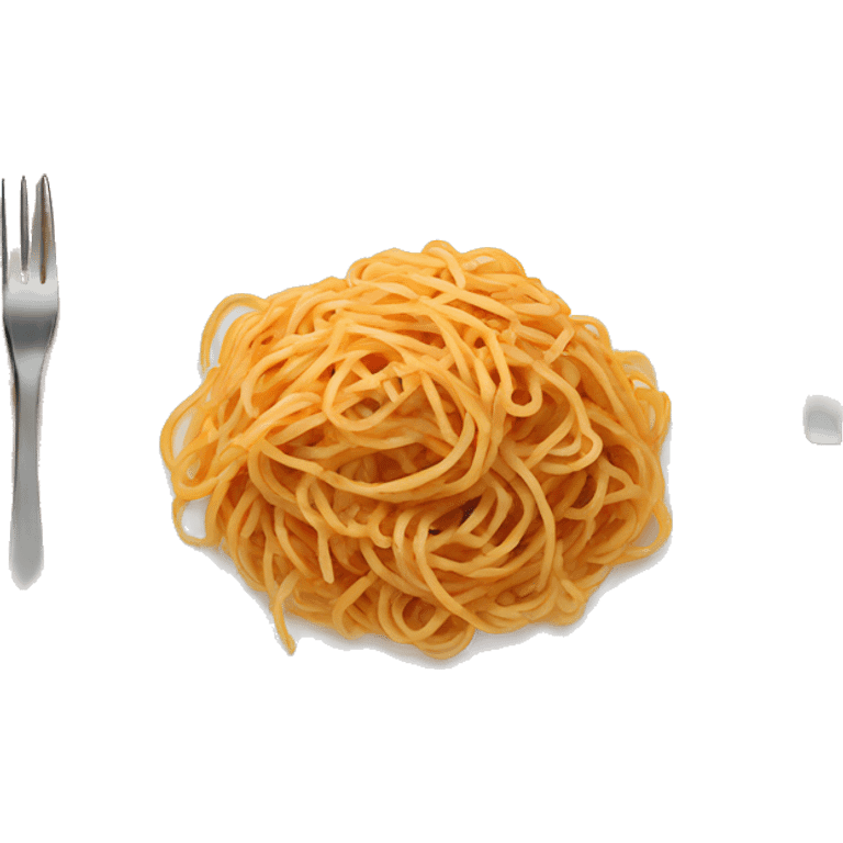 a plate of spaghetti emoji