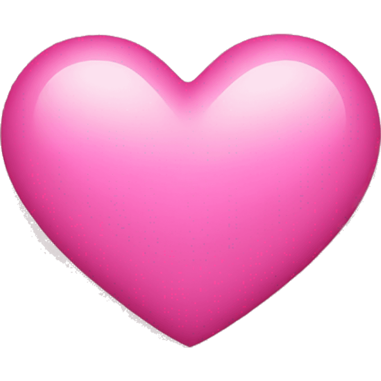 Heart pink emoji