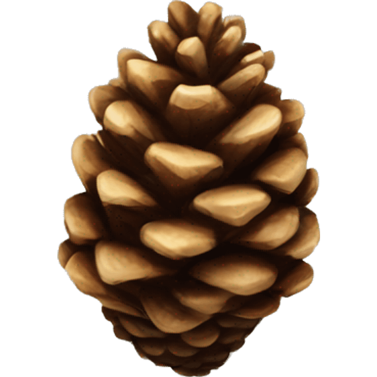 Pine cone emoji