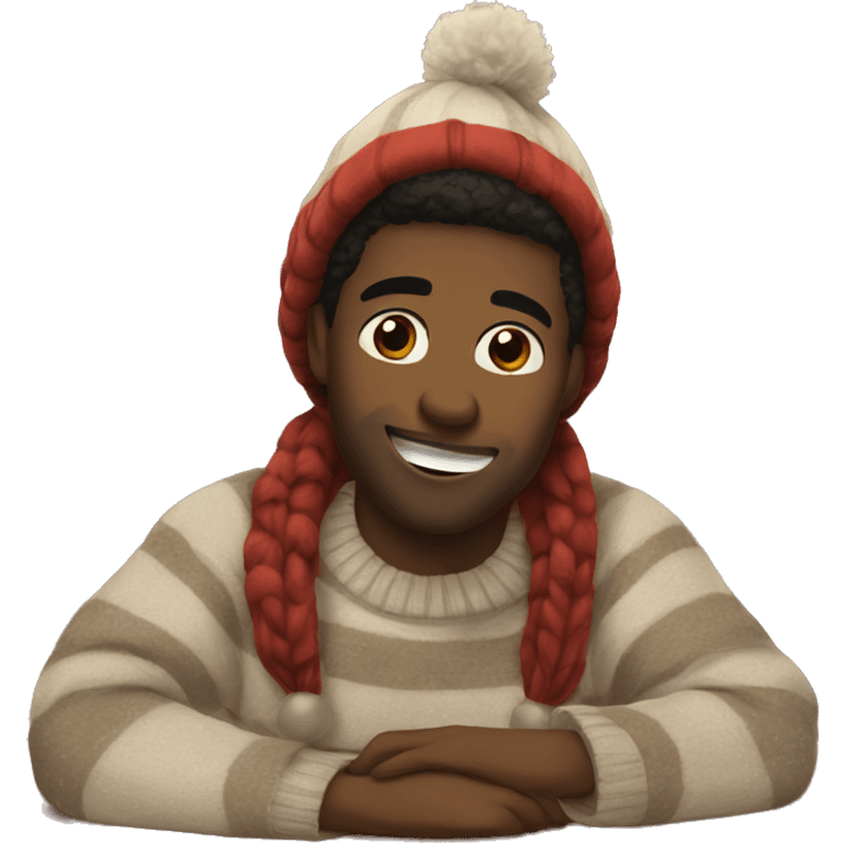 Cozy vibes emoji for Christmas  emoji