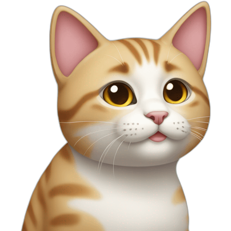 Cute AI amojis cat emoji