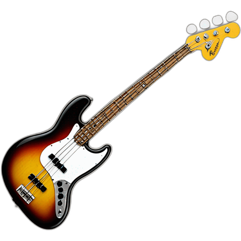 Fender Jazz bass full sunburst emoji