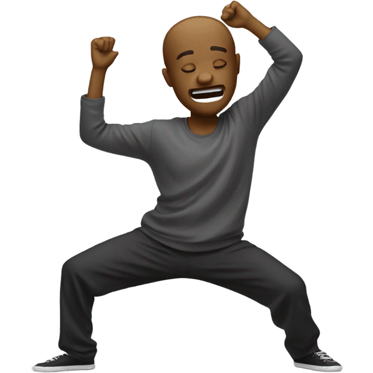 Person dabbing emoji