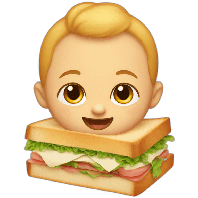 baby sandwich emoji