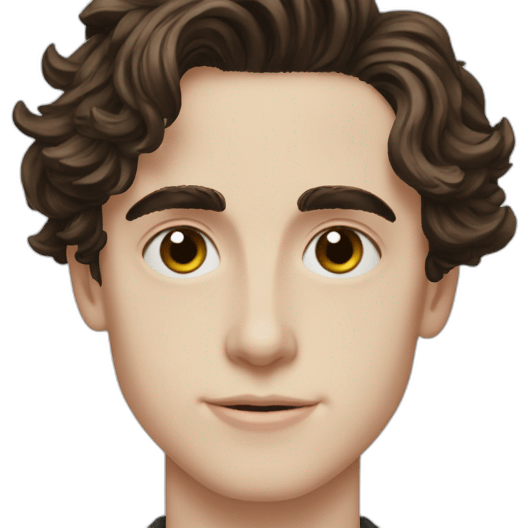 timothee chalamet emoji