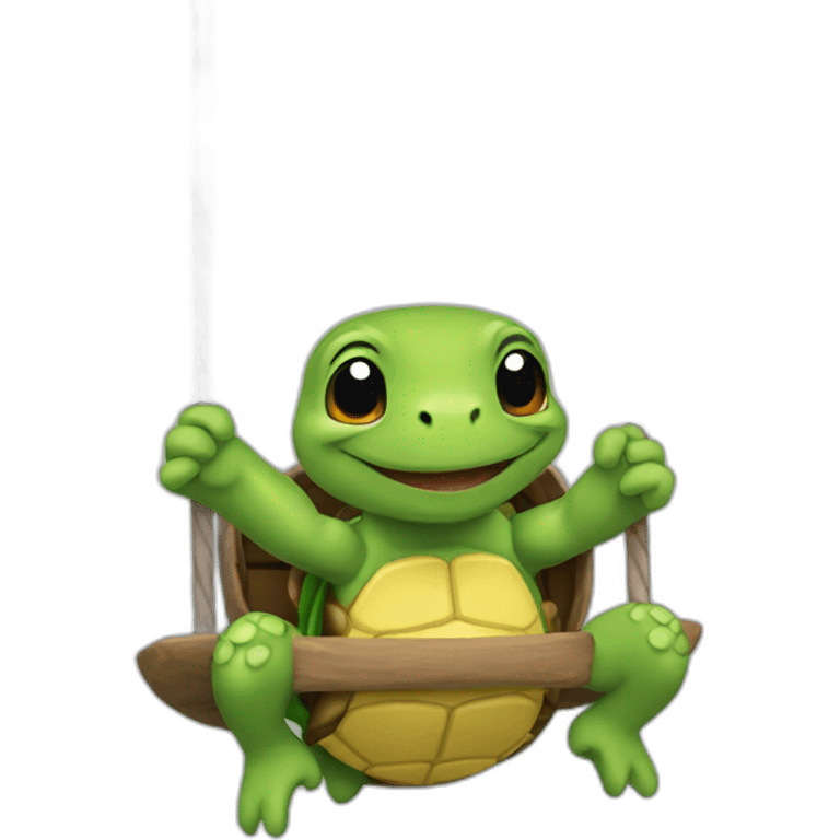 Tortle swing emoji