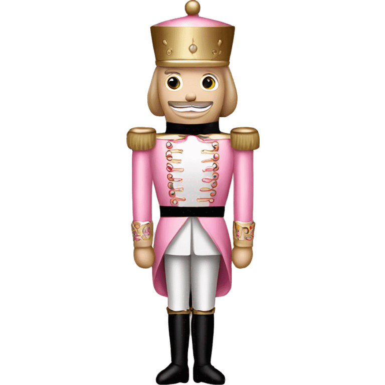 Light pink nutcracker  emoji