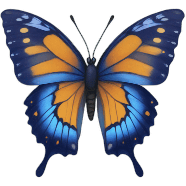 indigo-butterfly emoji