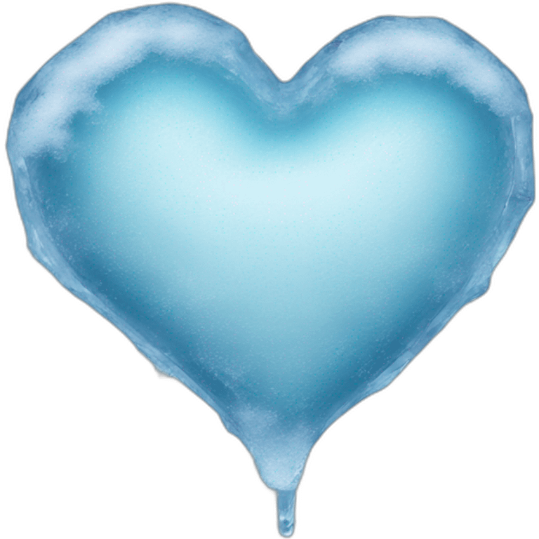 Heart in ice  emoji