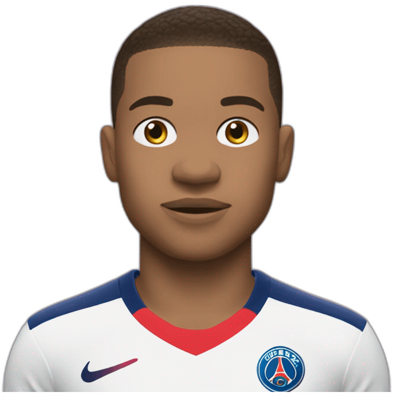 bisous de mbappé emoji