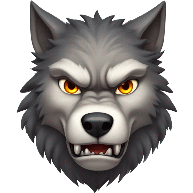 Werewolf emoji