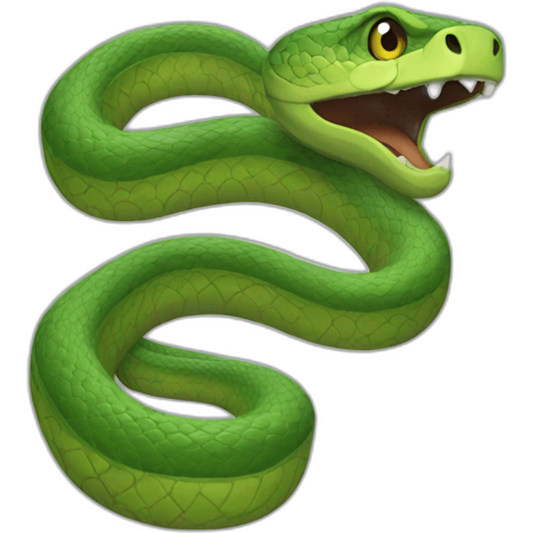 Snake eyws emoji