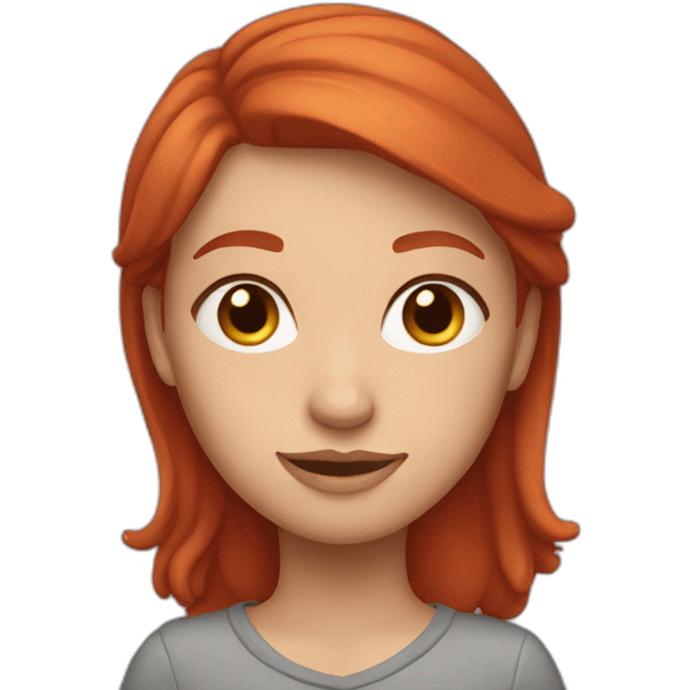 redhead emoji