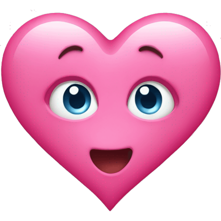 Pink heart emoji