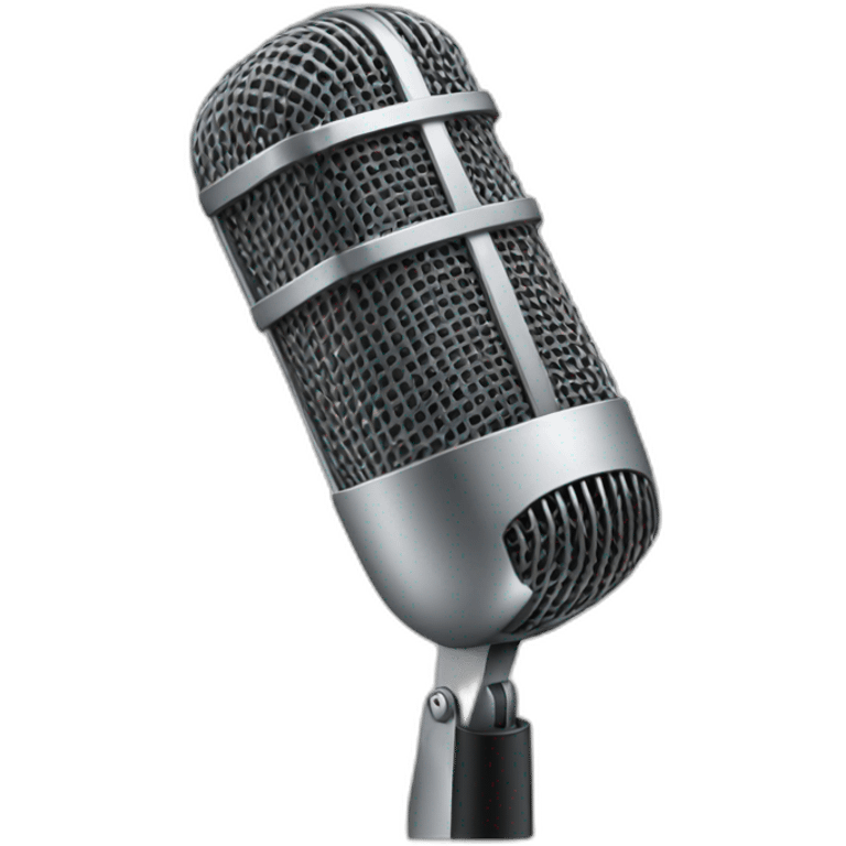 Microphone profesional emoji