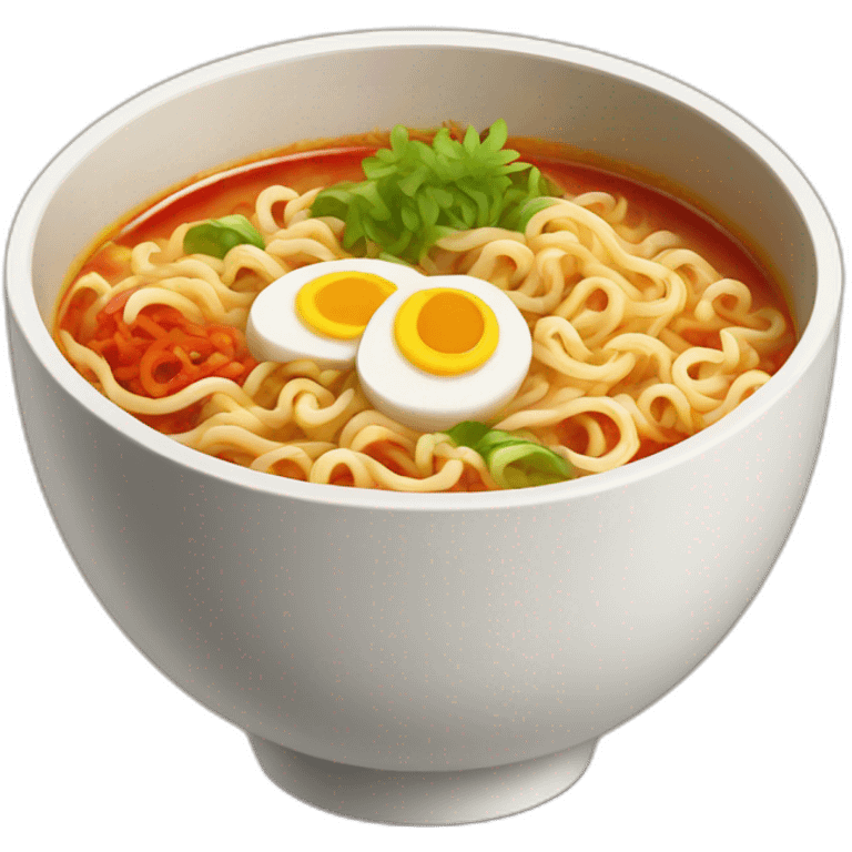 Spicy Ramen Bowl emoji