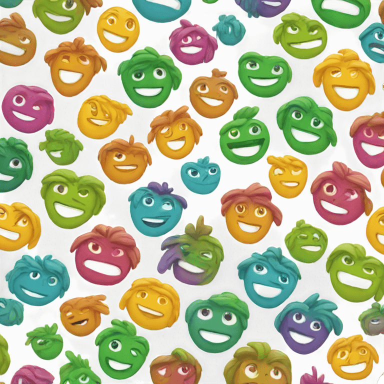 Colorful logo emoji