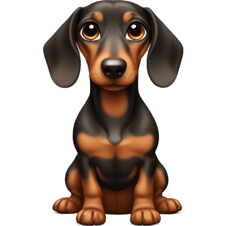 dachshund cute emoji