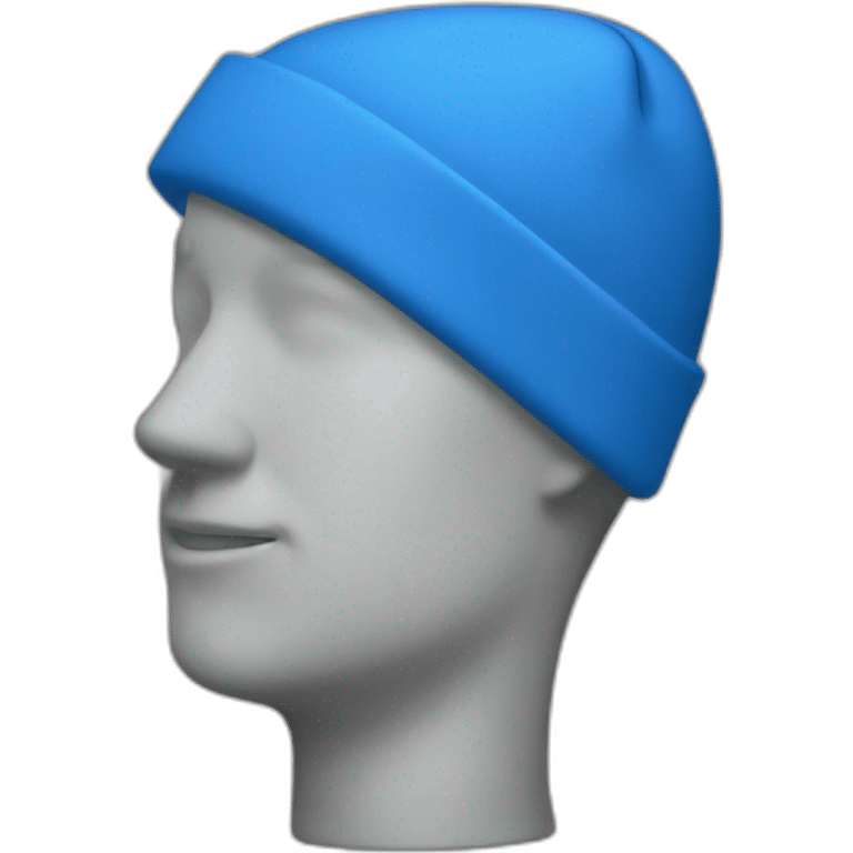 Bob hat blue  emoji